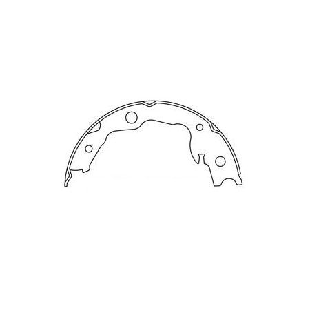 Centric Parts Centric Brake Shoes, 111.09160 111.09160